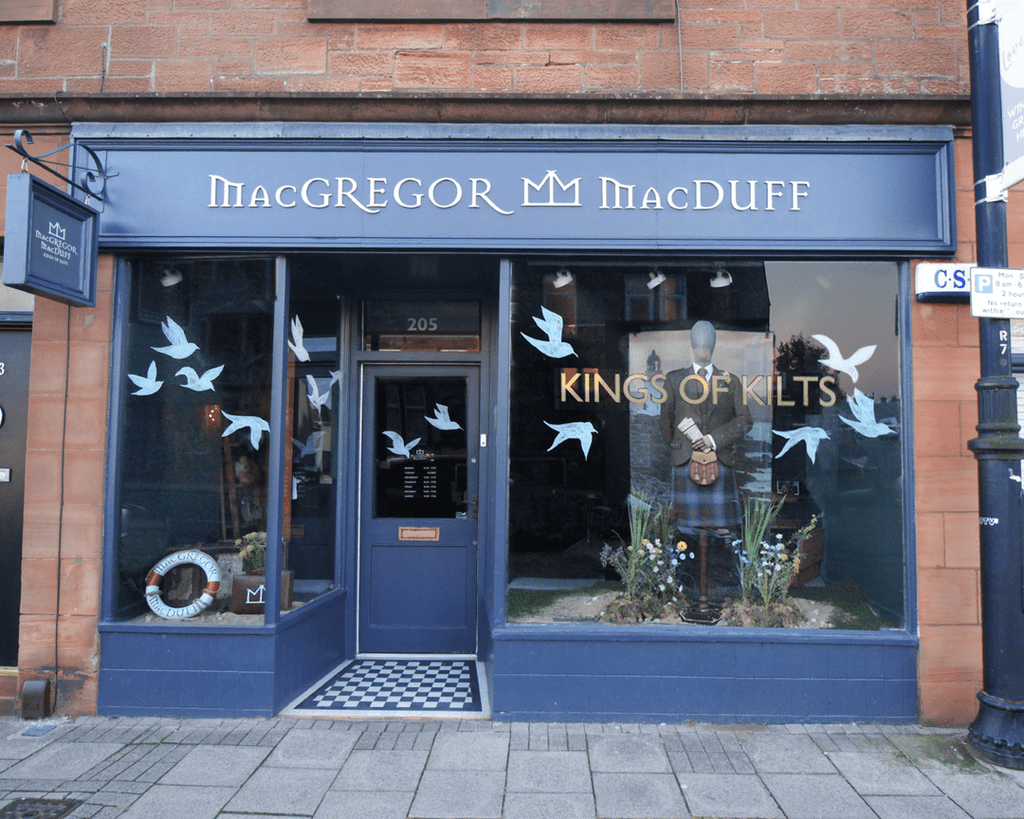 Prestwick Shop Window Display Is A Seaside Sensation – MacGregor And ...