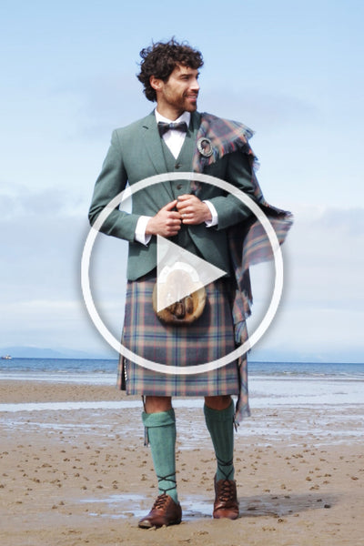 tartan kilt ex hire tweed kilt jacket