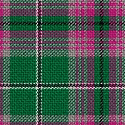 Gray clan tartan store fabric