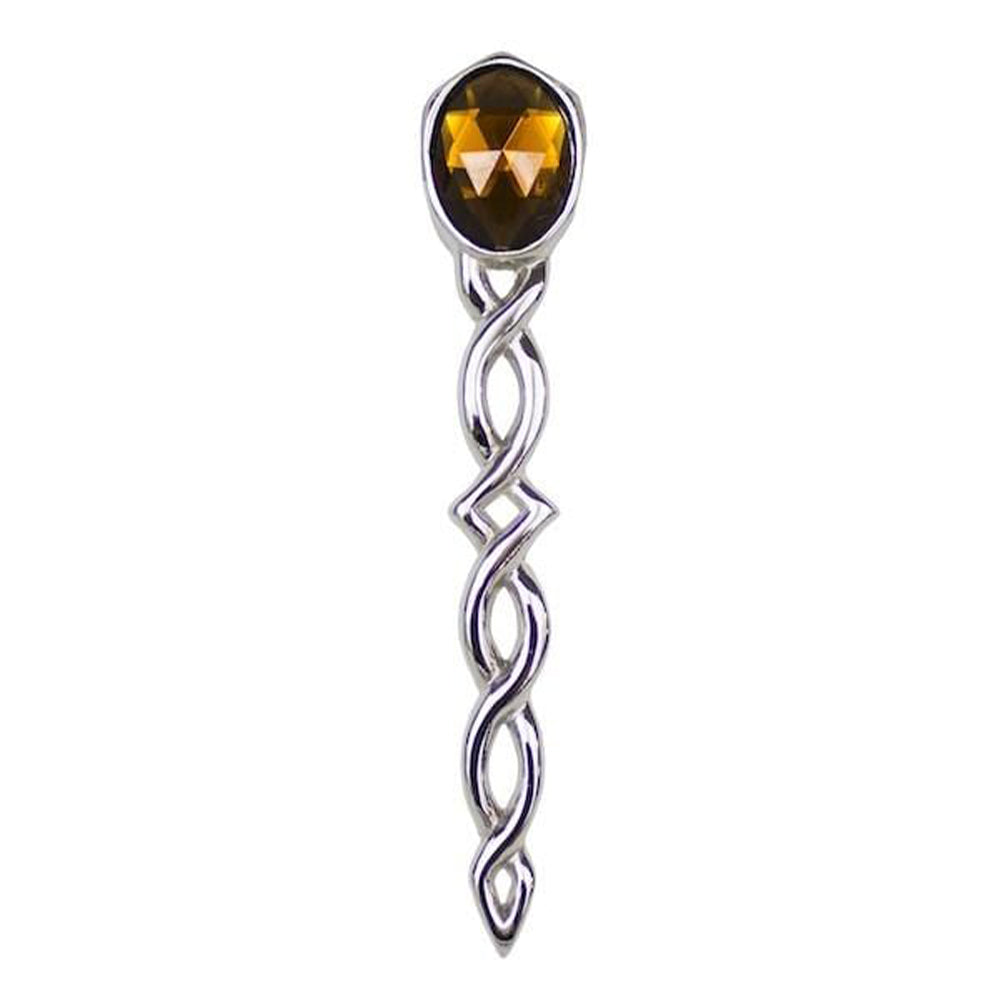 Argyll Kilt Pin with Stone (115 AP) - MacGregor and MacDuff