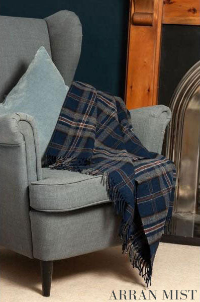 MacGregor and MacDuff Exclusive Mist Range Tartan Blankets - MacGregor and MacDuff