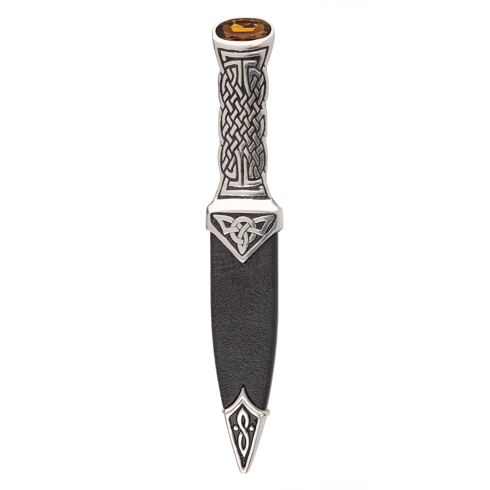 Celtic Handle Sgian Dubh (SD98 CB) - MacGregor and MacDuff