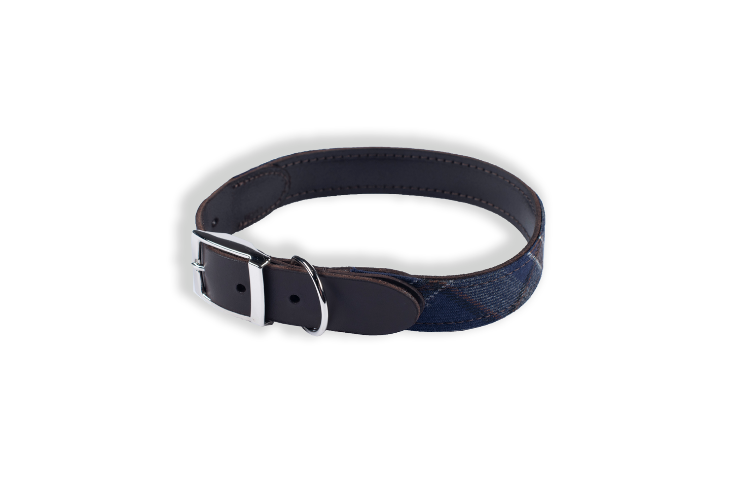Mac leather dog collar online