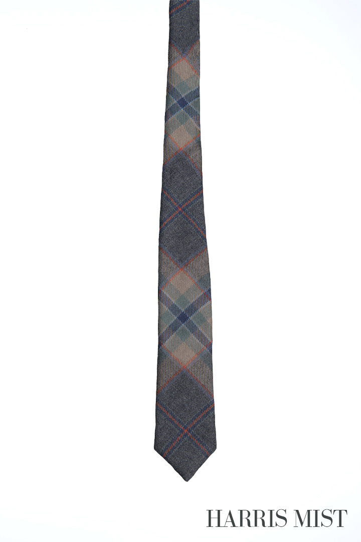 Exclusive Mist Tartan Tie - MacGregor and MacDuff