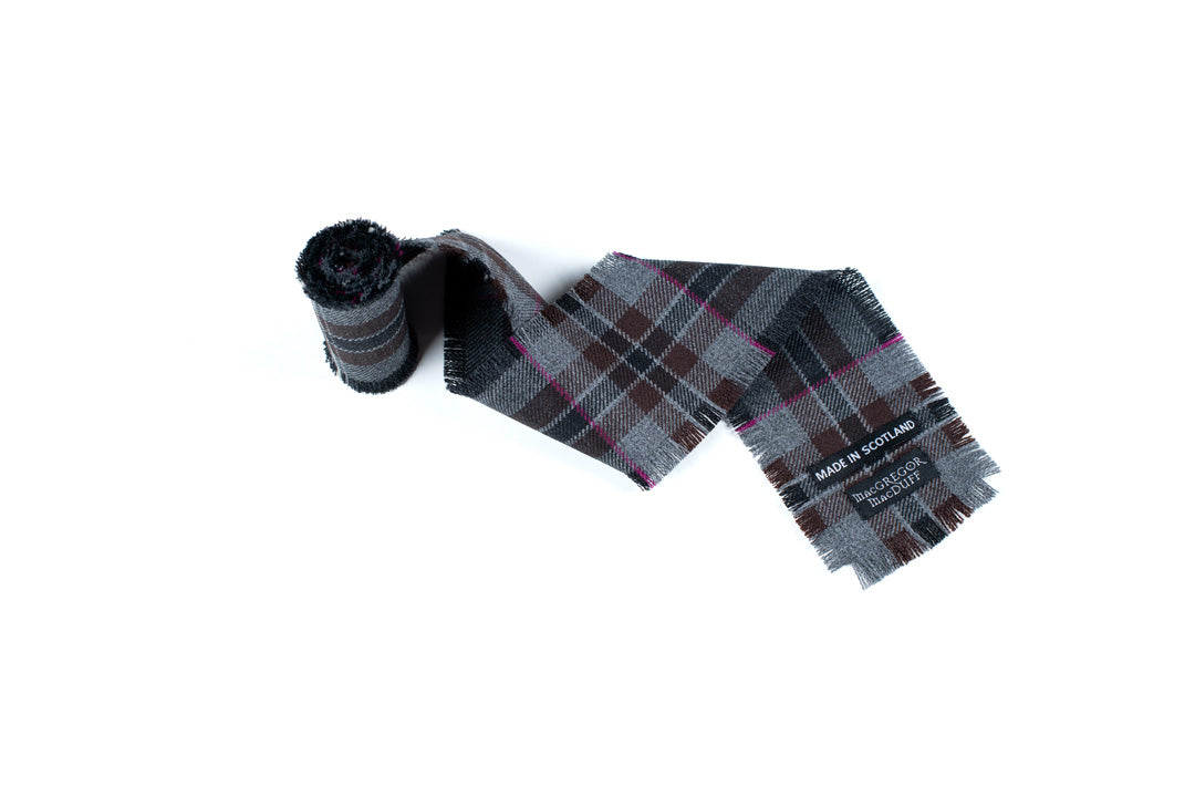 MacGregor and MacDuff Exclusive Mist Tartan Handfasting Ribbons - MacGregor and MacDuff