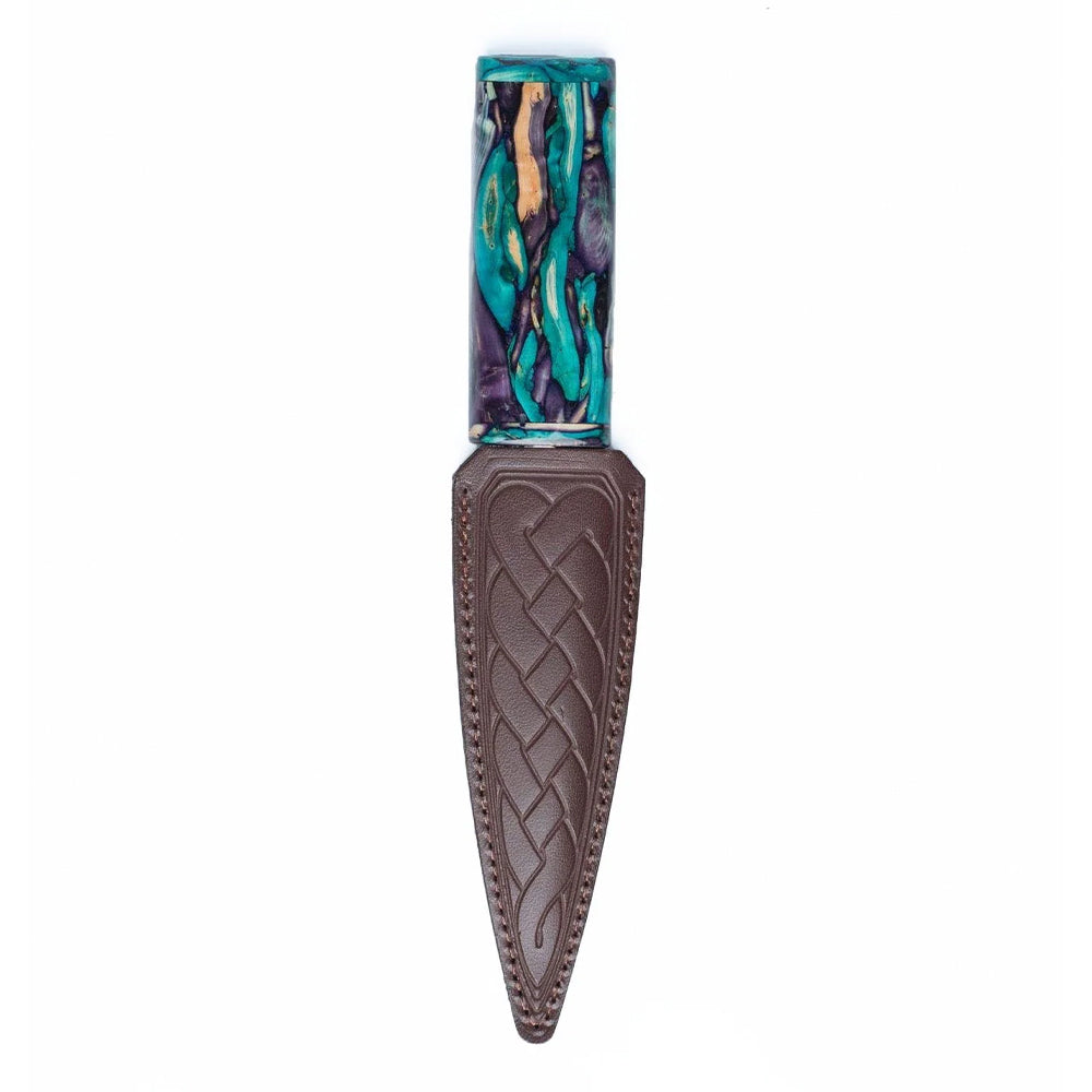 Heathergem Handle Sgian Dubh - MacGregor and MacDuff