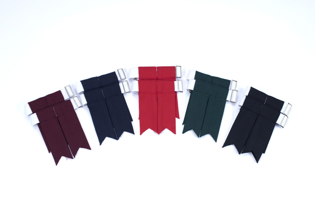 Premium Plain Kilt Flashes - MacGregor and MacDuff