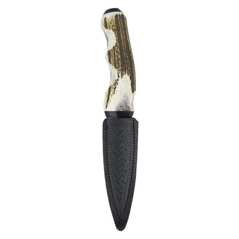 Horn Sgian Dubh with Black Buffalo Cap (G7 GE) - MacGregor and MacDuff