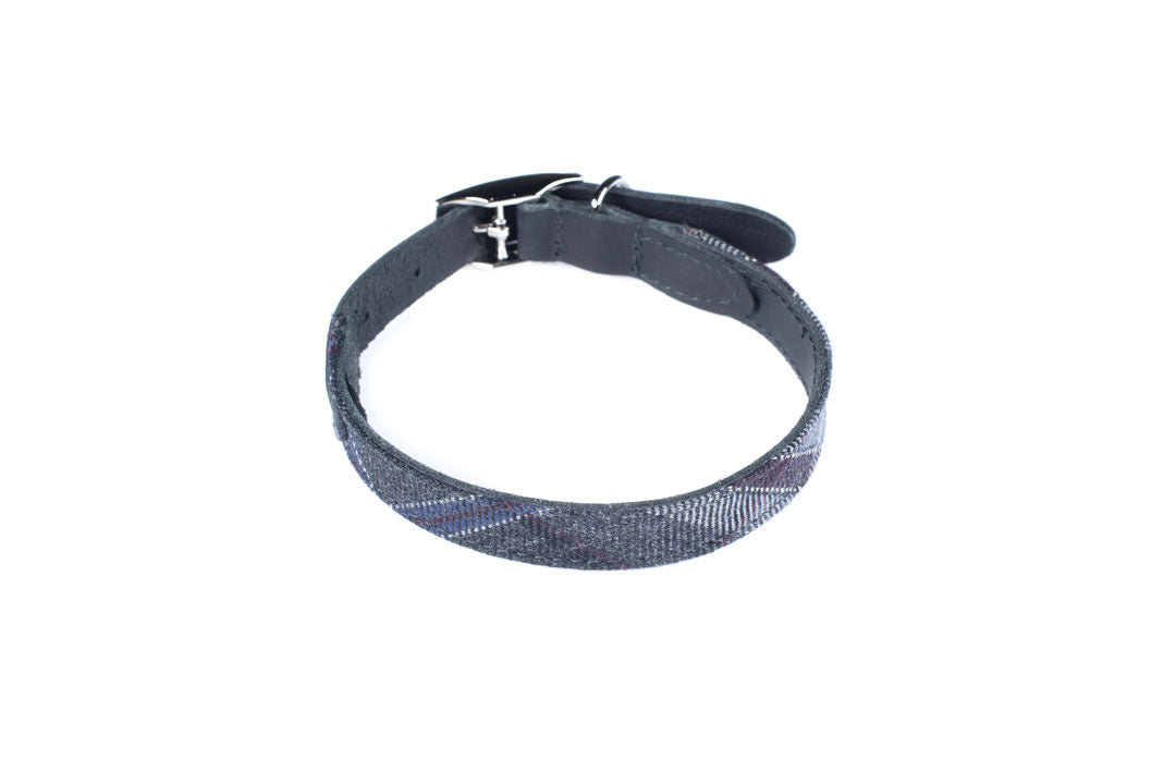 Exclusive Mist Tartan Dog Collars - MacGregor and MacDuff