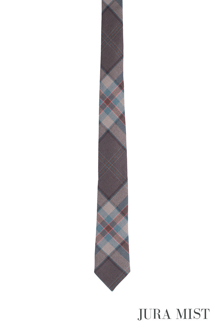 Exclusive Mist Tartan Tie - MacGregor and MacDuff