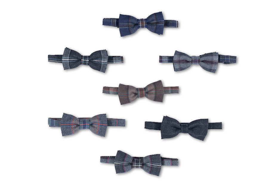 Exclusive Mist Tartan Bow Tie - MacGregor and MacDuff