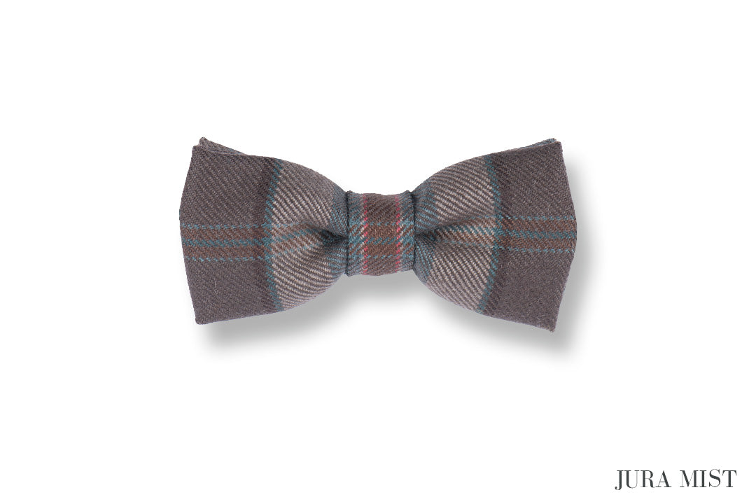 Exclusive Mist Tartan Bow Tie - MacGregor and MacDuff