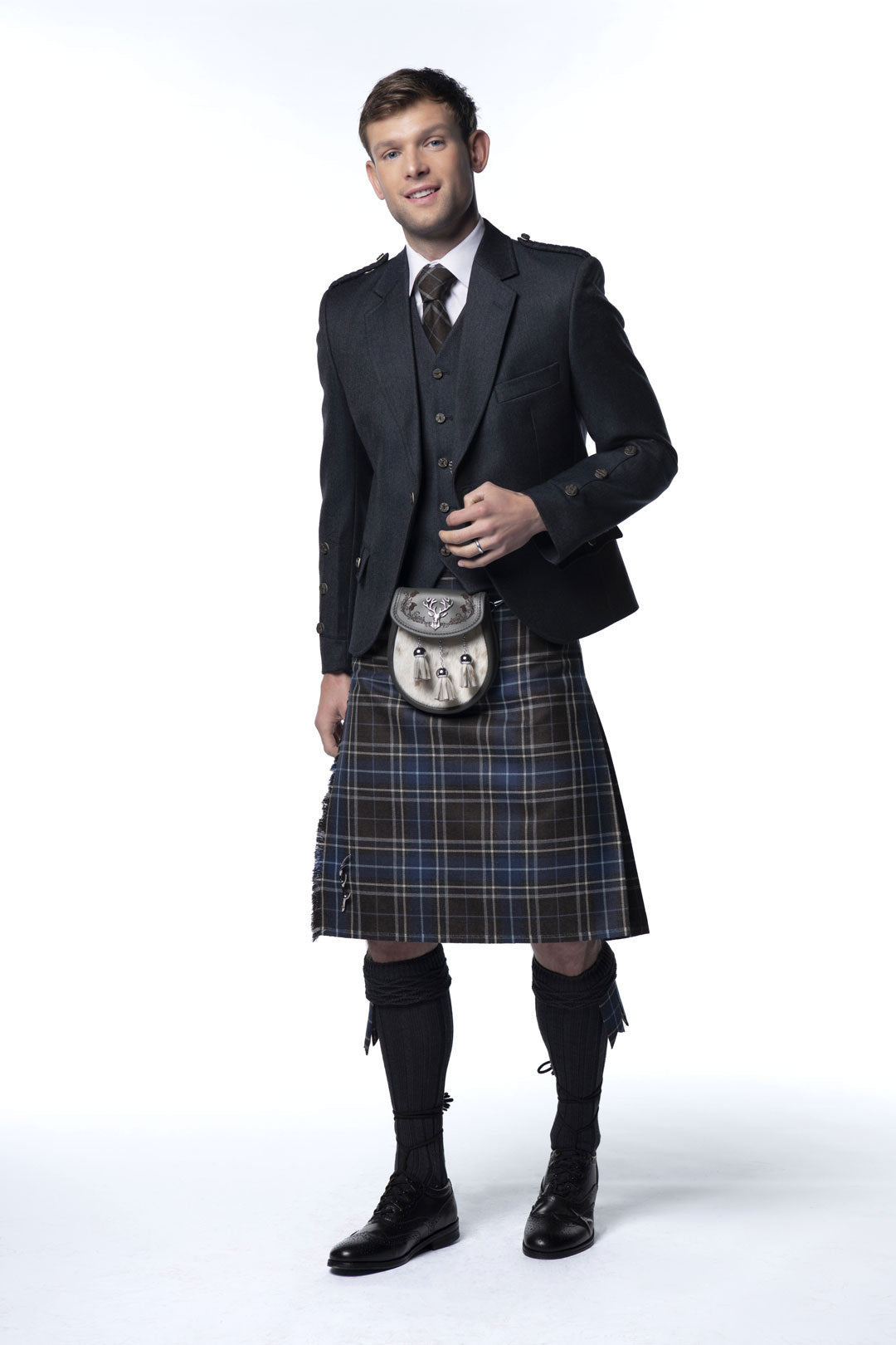 Navy Clunie Tweed Outfit - MacGregor and MacDuff