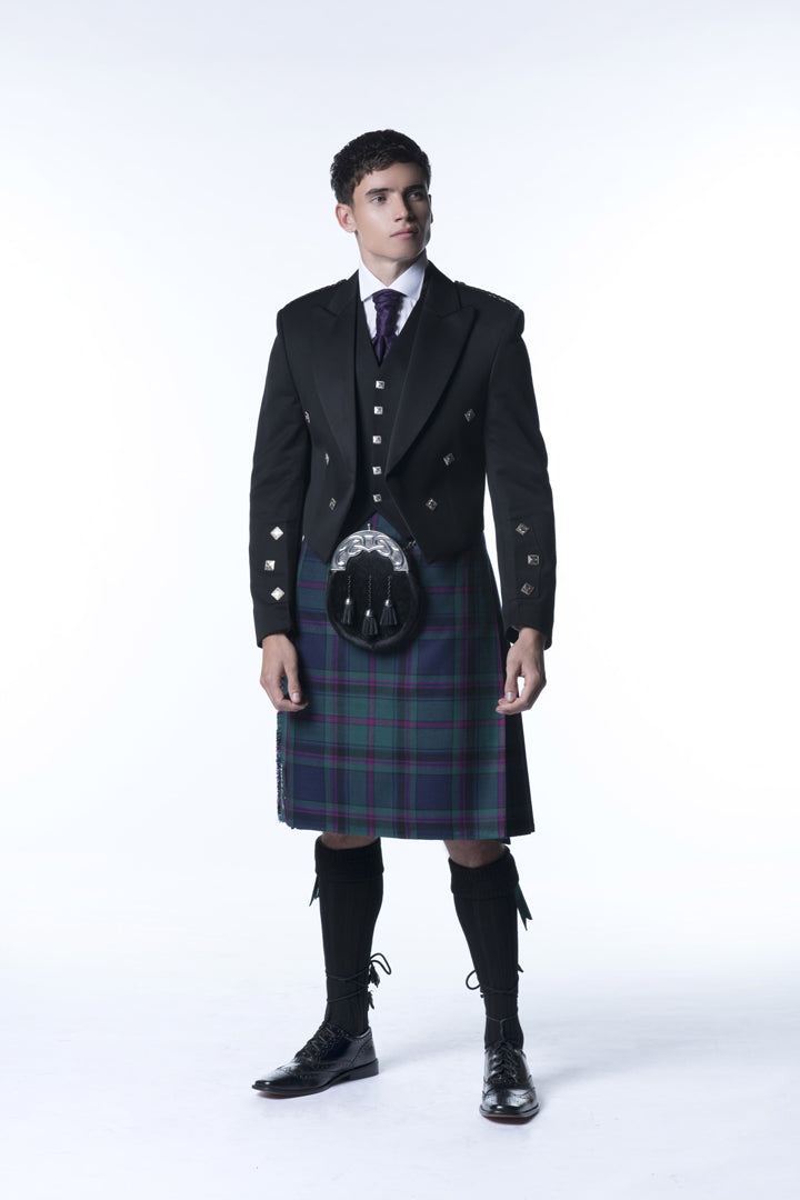 Prince Charlie Kilt Outfit With 5 Button Waistcoat - MacGregor and MacDuff