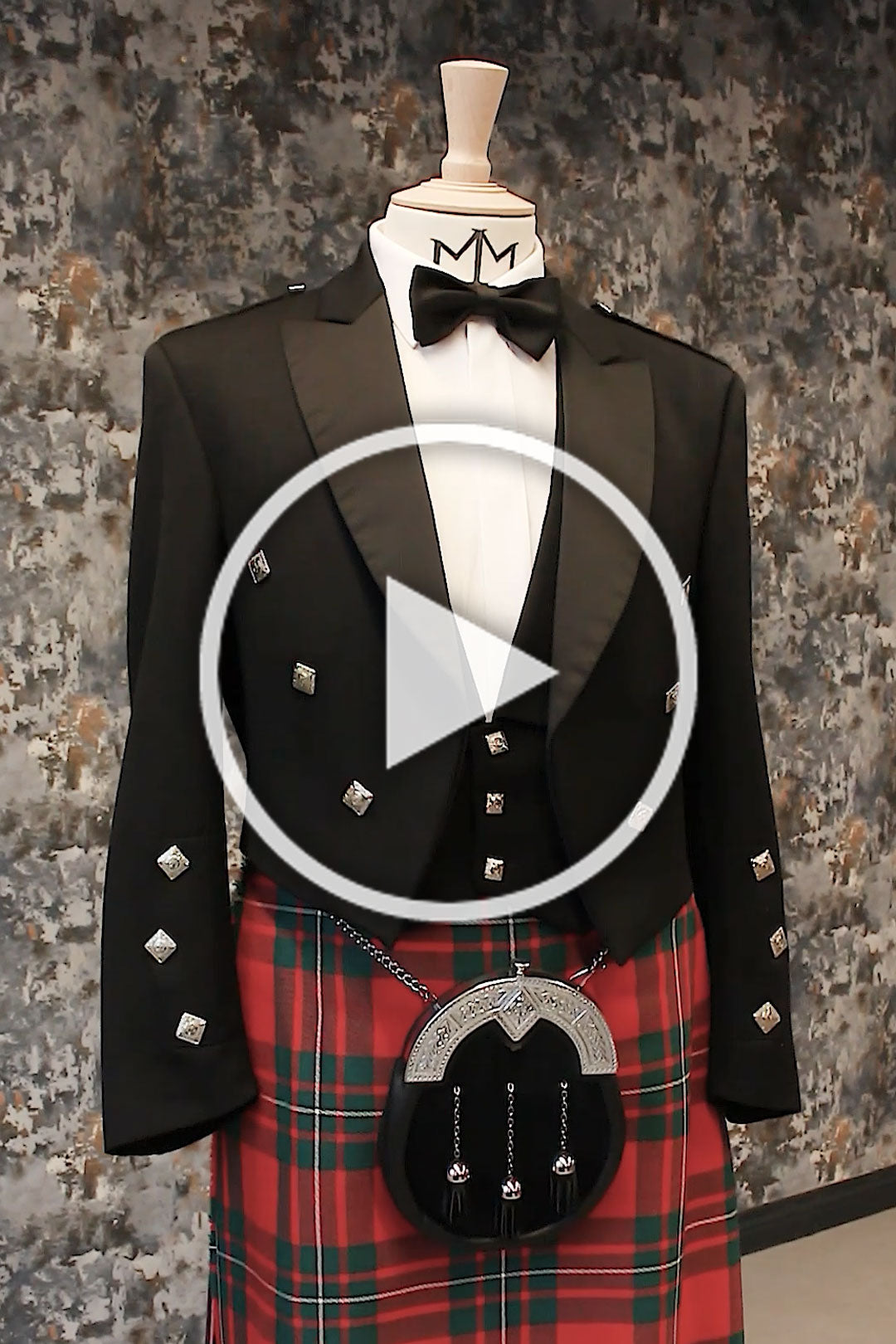 Traditional Prince Charlie Kilt Hire