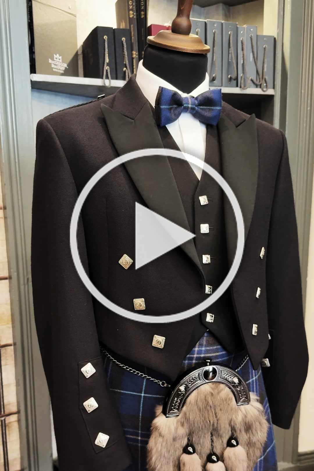 Prince Charlie Kilt Outfit With 5 Button Waistcoat - MacGregor and MacDuff