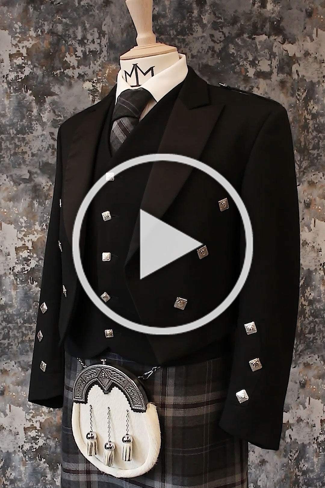 Modern Prince Charlie Kilt Hire