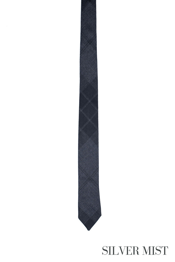 Exclusive Mist Tartan Tie - MacGregor and MacDuff