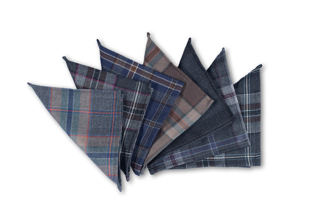 Tartan Pocket Squares - MacGregor and MacDuff