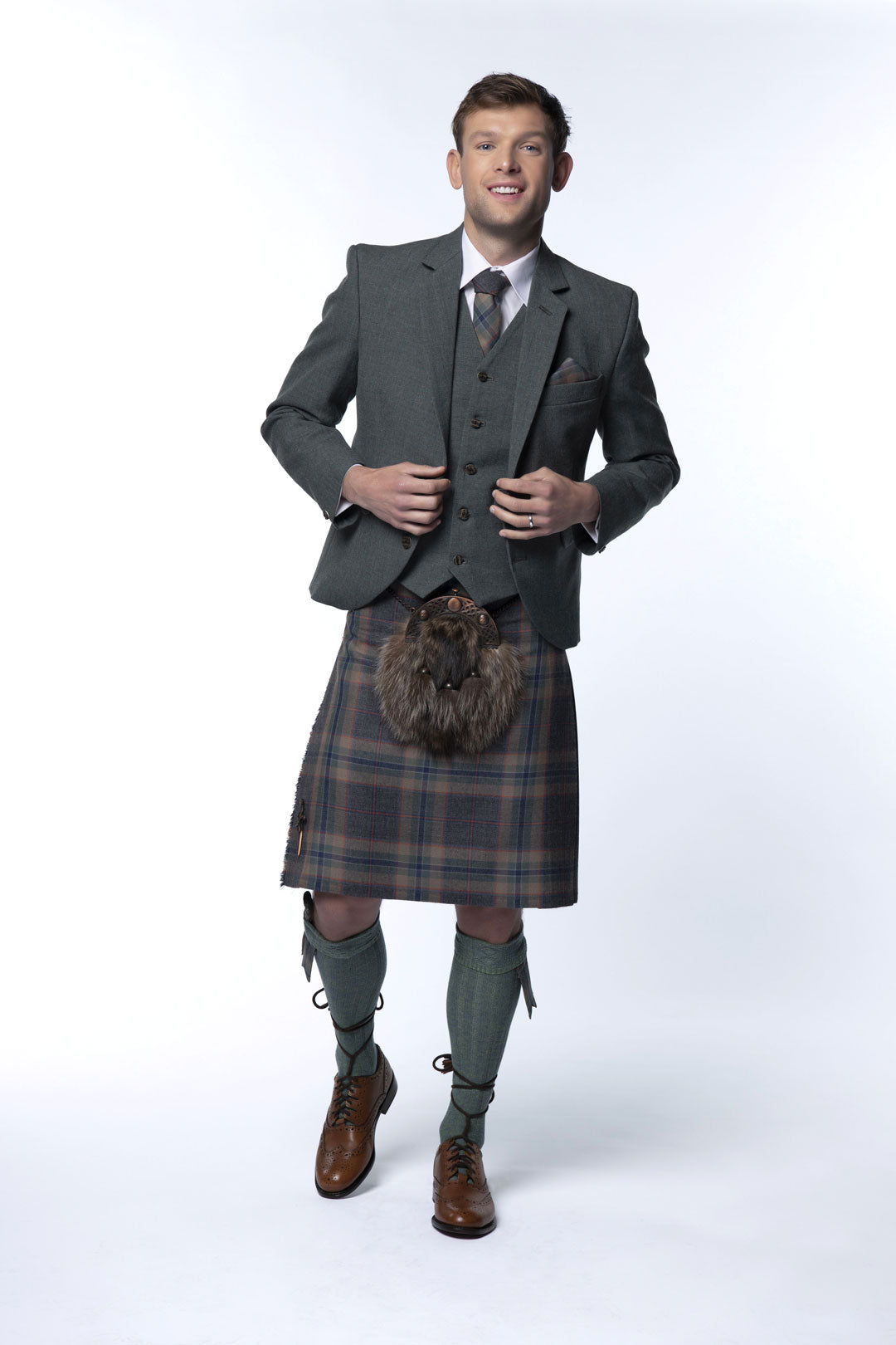 Tarbert Tweed Kilt Outfit