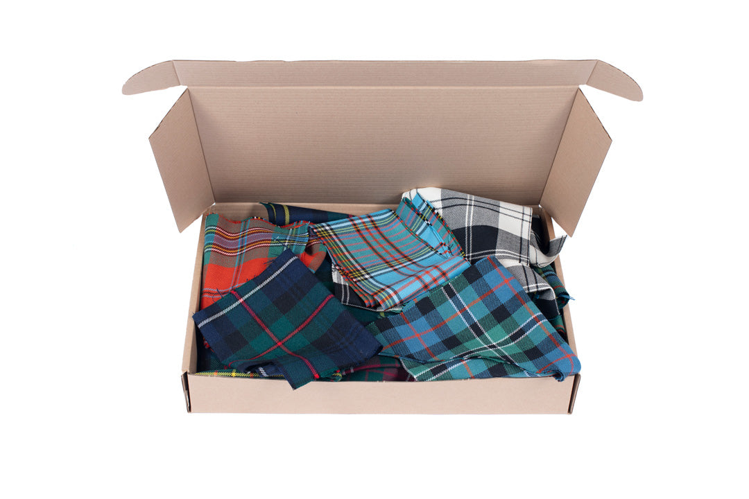 Tartan Offcut Boxes - MacGregor and MacDuff