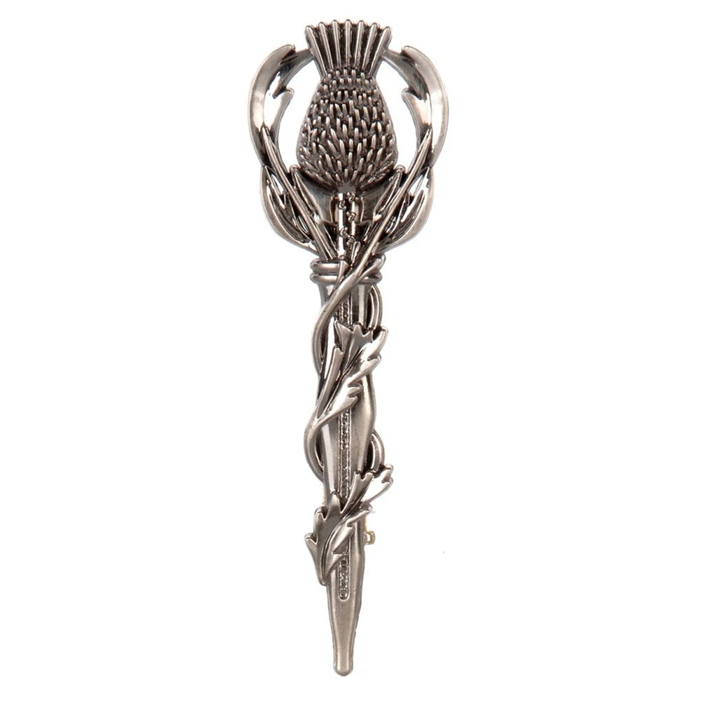 Thistle Kilt Pin (NOR) - MacGregor and MacDuff