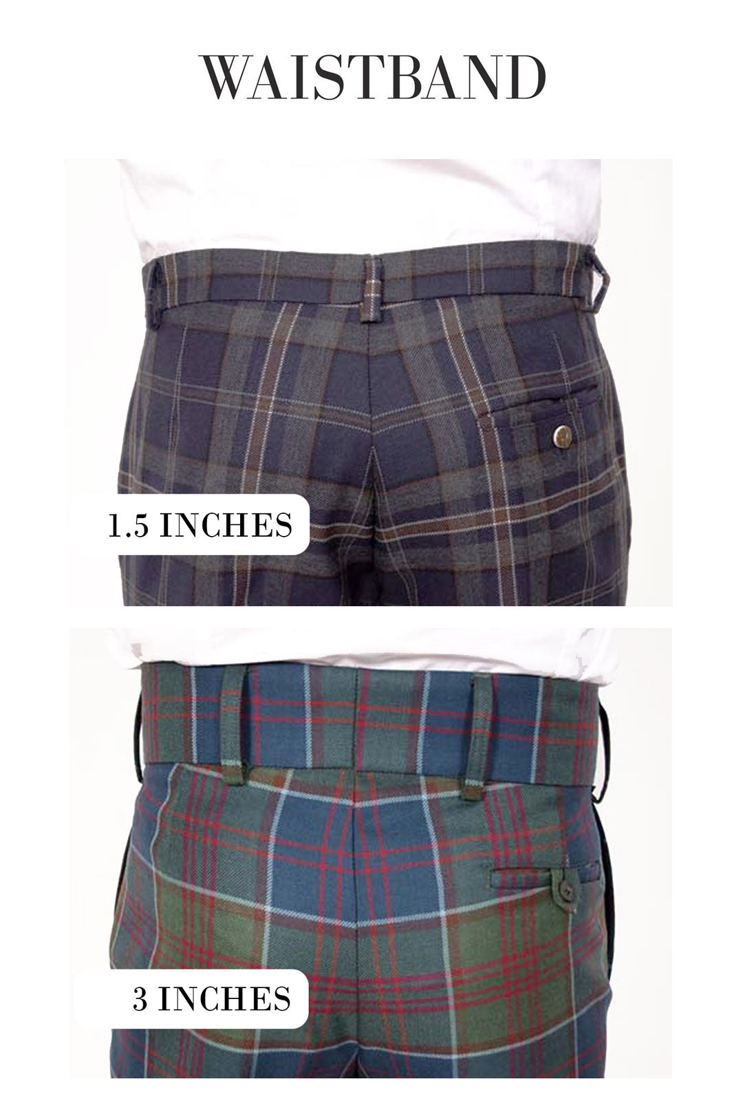 Mens Tartan Trousers Outfit - MacGregor and MacDuff
