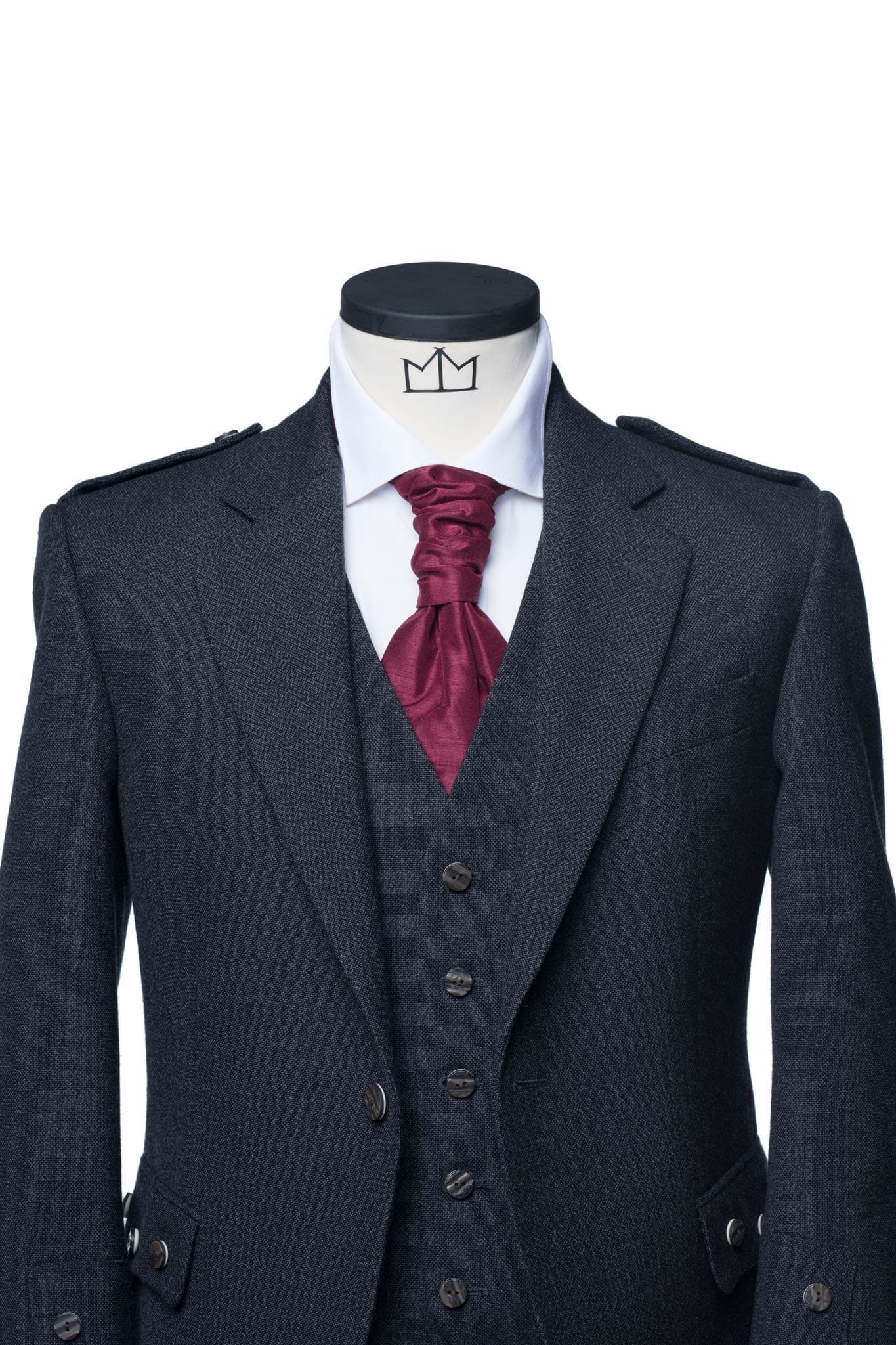 Oban Grey Tweed Kilt Outfit - MacGregor and MacDuff