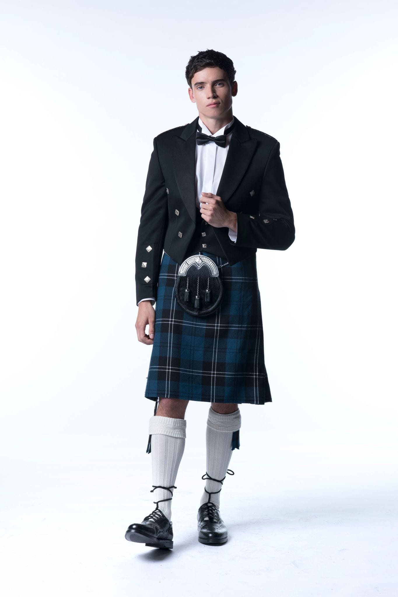Traditional Prince Charlie Kilt Hire - MacGregor and MacDuff