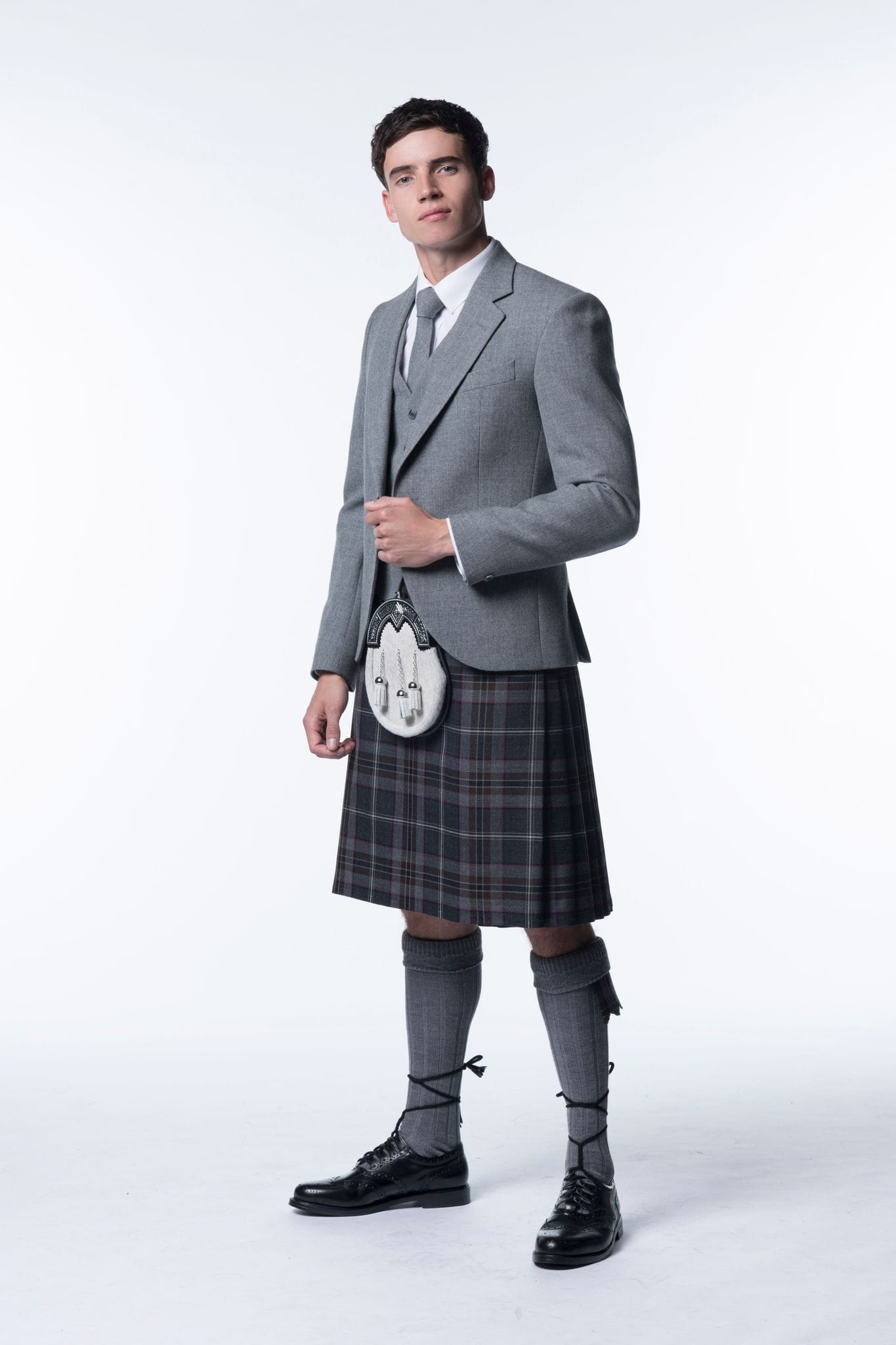 Lomond Tweed Kilt Hire - MacGregor and MacDuff