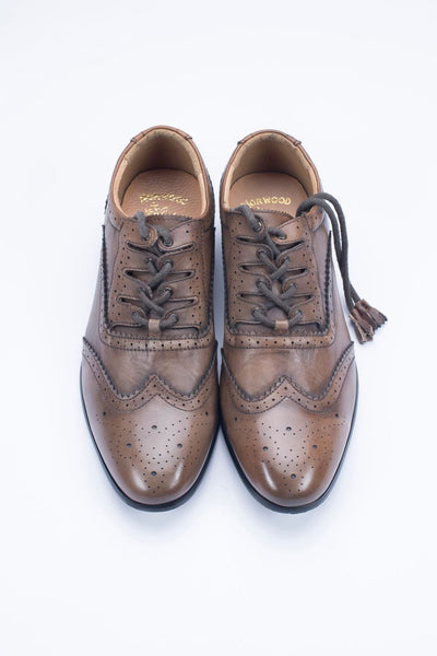 Norwood Brown Leather Brogues – MacGregor and MacDuff