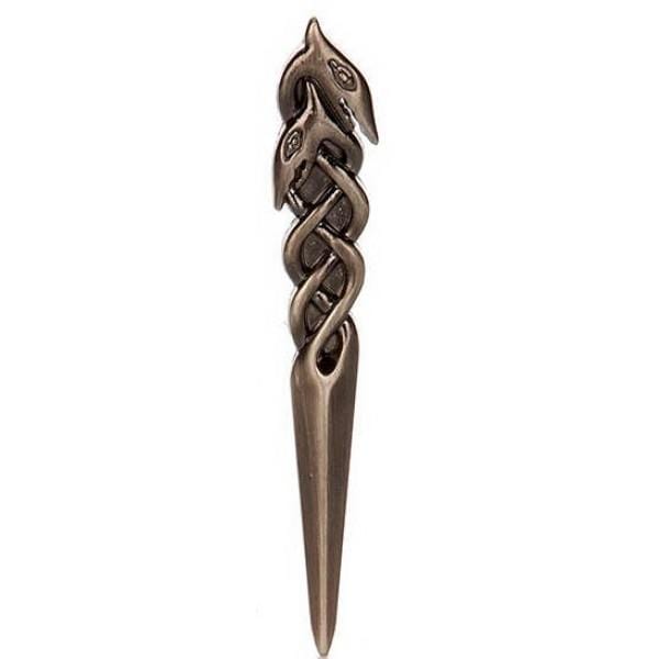 Serpent Kilt Pin - MacGregor and MacDuff